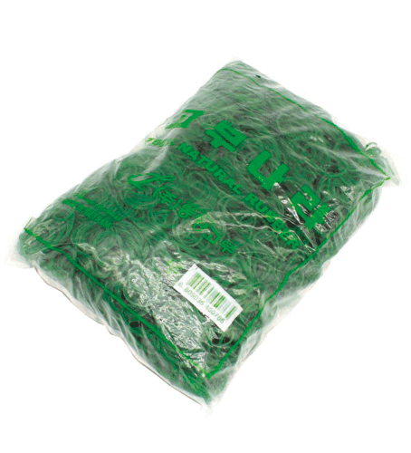 [삼화] 고무줄 원밴드 (녹색) 1kg
